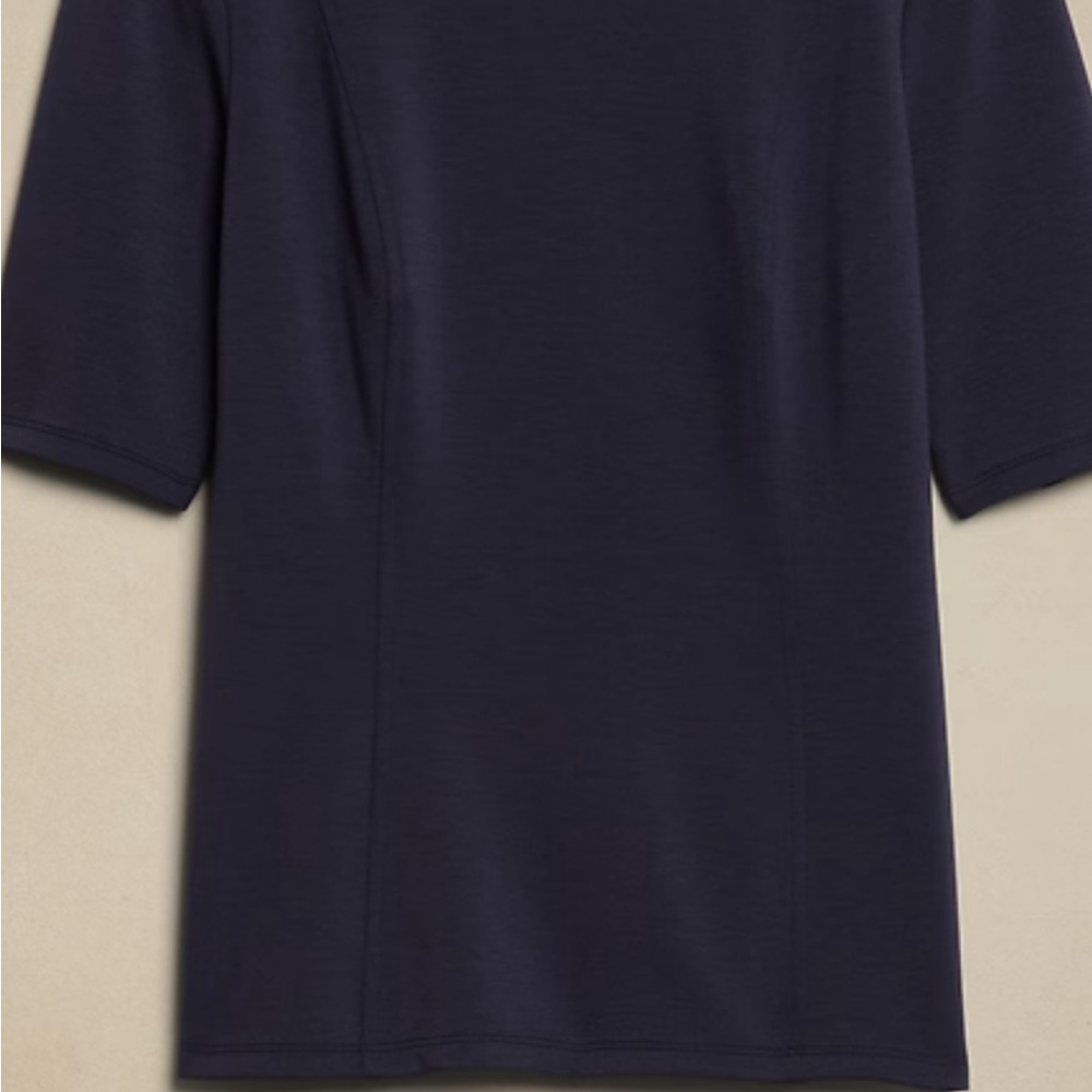 NWT Banana Republic Soft Touch Fitted Top - Picture 2 of 4